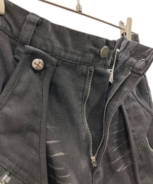 rosen kreuz（ローゼンクロイツ）rosen kreuz (ローゼンクロイツ) デニムパンツ ブラック サイズ:1の古着・服飾アイテム