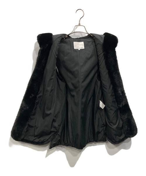 MARECHAL TERRE（マルシャルテル）MARECHAL TERRE (マルシャルテル) フーディー ファーベスト ブラック サイズ:SIZE 2の古着・服飾アイテム