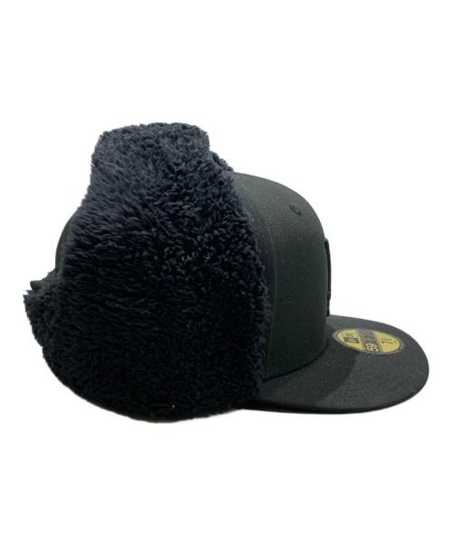 New Era（ニューエラ）New Era (ニューエラ) ドッグイヤーキャップ ブラック サイズ:SIZE 58.7の古着・服飾アイテム