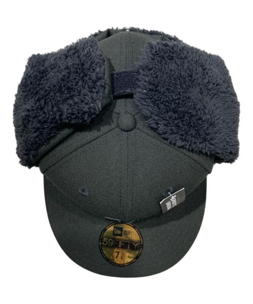 New Era（ニューエラ）New Era (ニューエラ) ドッグイヤーキャップ ブラック サイズ:SIZE 58.7の古着・服飾アイテム