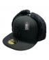 New Era（ニューエラ）の古着「ドッグイヤーキャップ」｜ブラック