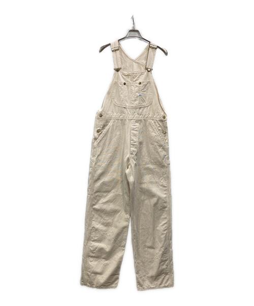 LEE（リー）LEE (リー) ダンガリーズ オーバーオール アイボリー サイズ:Lの古着・服飾アイテム