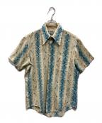LORD CROMWELLロード クロムウェル）の古着「総柄シャツ」｜ベージュ