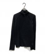 machattマチャット）の古着「パイピングシアータートル」｜ブラック