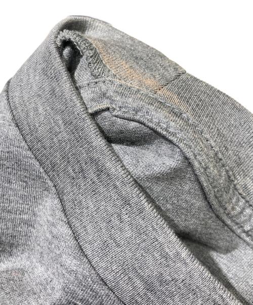 LOHEN（ローヘン）LOHEN (ローヘン) チュールレイヤードジオメトリープリントTシャツ グレー サイズ:Fの古着・服飾アイテム