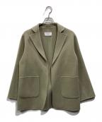 ETRE TOKYOエトレトウキョウ）の古着「ウールリバージャケット」｜ライトカーキ