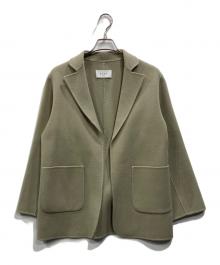 ETRE TOKYO（エトレトウキョウ）の古着「ウールリバージャケット」｜ライトカーキ