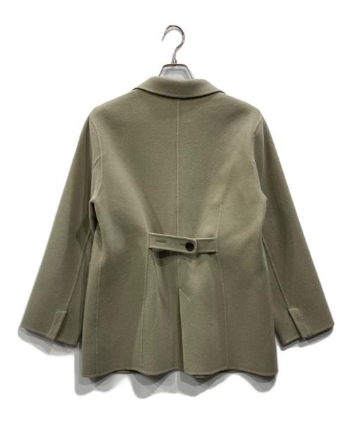 ETRE TOKYO（エトレトウキョウ）ETRE TOKYO (エトレトウキョウ) ウールリバージャケット ライトカーキ サイズ:Ｓの古着・服飾アイテム