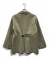 ETRE TOKYO (エトレトウキョウ) ウールリバージャケット ライトカーキ サイズ:Ｓ：8000円