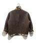 中古・古着 AMERI (アメリ) 2WAY REVERSIBLE BOA JACKET ベージュ×ブラウン サイズ:F：15000円