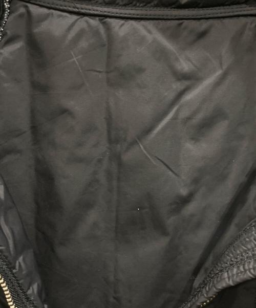 machatt（マチャット）machatt (マチャット) ハーフジップキルティングプルオーバー ブラック サイズ:Fの古着・服飾アイテム