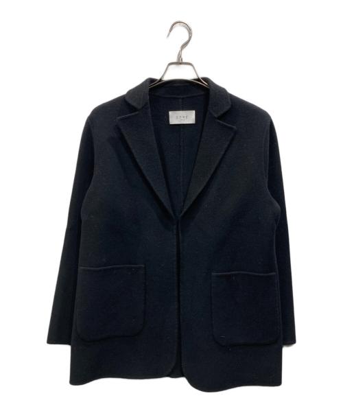 ETRE TOKYO（エトレトウキョウ）ETRE TOKYO (エトレトウキョウ) ウールリバージャケット ブラック サイズ:Sの古着・服飾アイテム