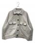 ETRE TOKYO（エトレトウキョウ）の古着「ビッグカバーオールジャケット」｜グレー