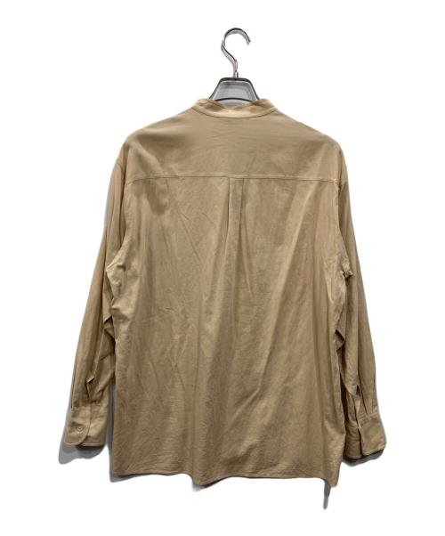 AURALEE（オーラリー）AURALEE (オーラリー) SHUTTLE GEORGETTE CLOTH P/O SHIRTS ベージュ サイズ:3の古着・服飾アイテム