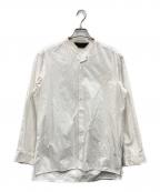 Essayエッセイ）の古着「バンドカラーシャツ」｜ホワイト