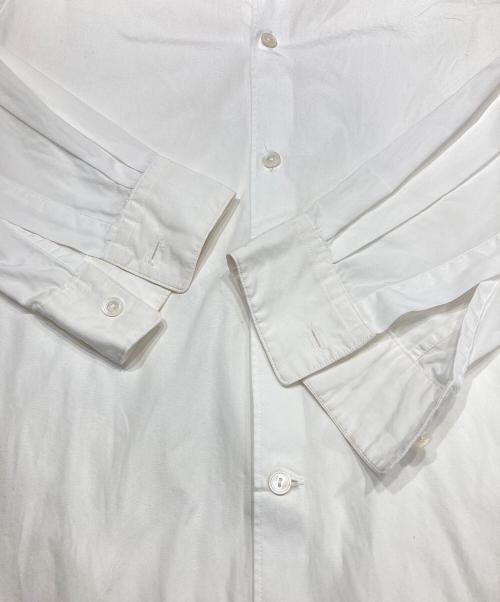 Essay（エッセイ）Essay (エッセイ) バンドカラーシャツ ホワイト サイズ:Mの古着・服飾アイテム