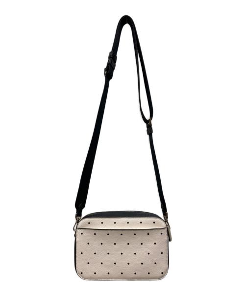Kate Spade（ケイトスペード）Kate Spade (ケイトスペード) DISNEY (ディズニー) ショルダーバッグ ホワイト×ブラックの古着・服飾アイテム
