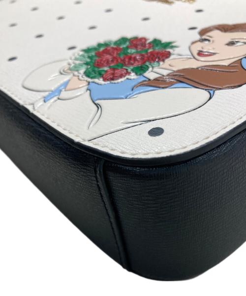 Kate Spade（ケイトスペード）Kate Spade (ケイトスペード) DISNEY (ディズニー) ショルダーバッグ ホワイト×ブラックの古着・服飾アイテム