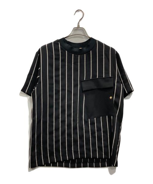 CULLNI（クルニ）CULLNI (クルニ) S/Sポケットカットソー ブラック サイズ:1の古着・服飾アイテム