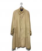 RALPH RALPH LAURENラルフラルフローレン）の古着「シルクコート」｜ベージュ