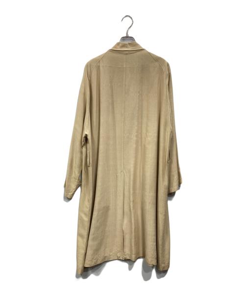 RALPH RALPH LAUREN（ラルフラルフローレン）RALPH RALPH LAUREN (ラルフラルフローレン) シルクコート ベージュ サイズ:Sの古着・服飾アイテム