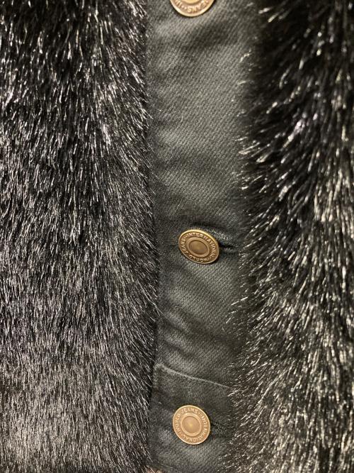 TOGA PULLA（トーガ プルラ）TOGA PULLA (トーガ プルラ) フェイクファージャケット ブラック サイズ:38の古着・服飾アイテム