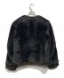 TOGA PULLA (トーガ プルラ) フェイクファージャケット ブラック サイズ:38：10000円