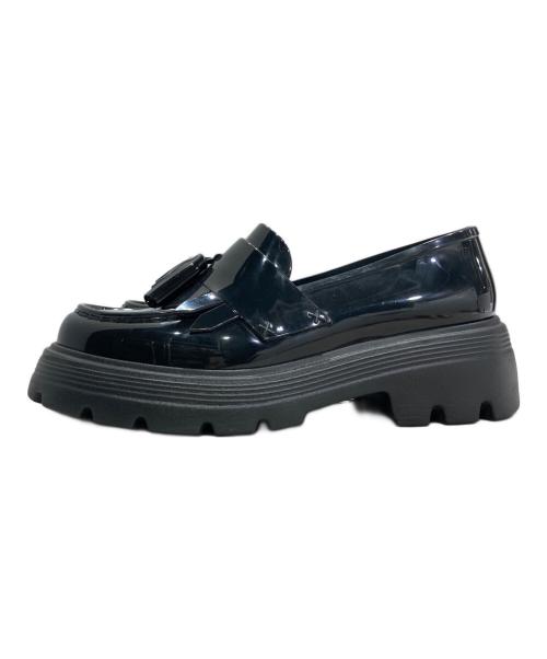 melissa（メリッサ）melissa (メリッサ) COMME des GARCONS GIRL (コムデギャルソンガール) エナメルタッセルローファー ブラック サイズ:26.5㎝の古着・服飾アイテム