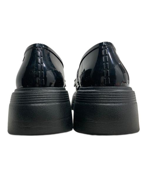 melissa（メリッサ）melissa (メリッサ) COMME des GARCONS GIRL (コムデギャルソンガール) エナメルタッセルローファー ブラック サイズ:26.5㎝の古着・服飾アイテム