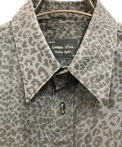 NUMBER (N)INE（ナンバーナイン）NUMBER (N)INE (ナンバーナイン) N/Sロングシャツ(エヌエス・ロングシャツ） グレー サイズ:3の古着・服飾アイテム