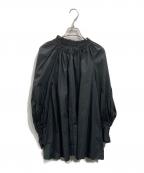 MARIHAマリハ）の古着「秋の花のブラウス」｜ブラック