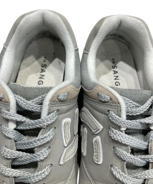 via SANGACIO（ヴィア・サンガチオ）via SANGACIO (ヴィア・サンガチオ) ローカットスニーカー グレー サイズ:SIZE28cmの古着・服飾アイテム