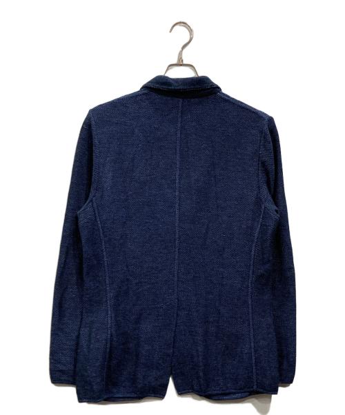 LARDINI（ラルディーニ）LARDINI (ラルディーニ) コットンリネンニット2Ｂジャケット ネイビー サイズ:Sの古着・服飾アイテム
