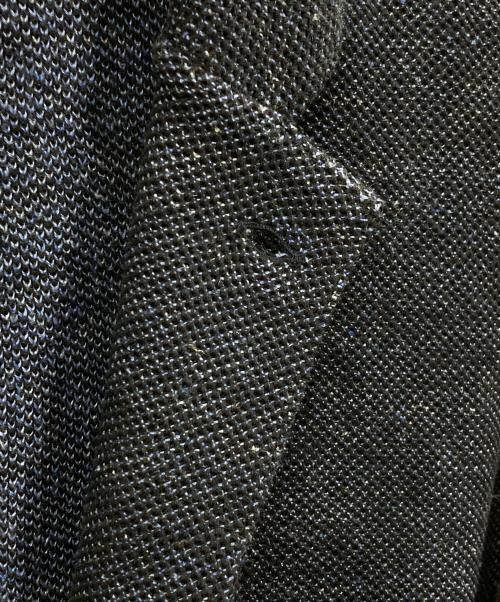 LARDINI（ラルディーニ）LARDINI (ラルディーニ) コットンリネンニット2Ｂジャケット ネイビー サイズ:Sの古着・服飾アイテム