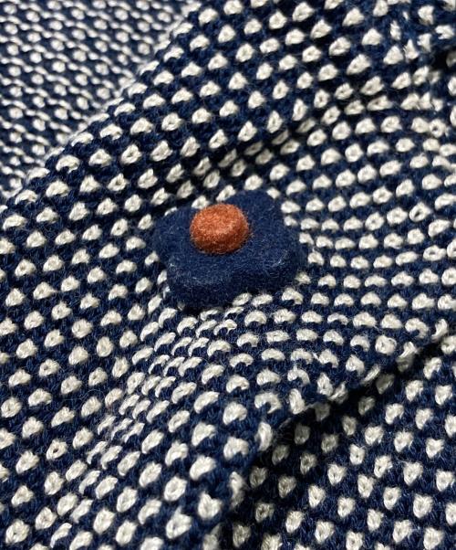 LARDINI（ラルディーニ）LARDINI (ラルディーニ) コットンニット2Ｂジャケット ネイビー サイズ:Sの古着・服飾アイテム