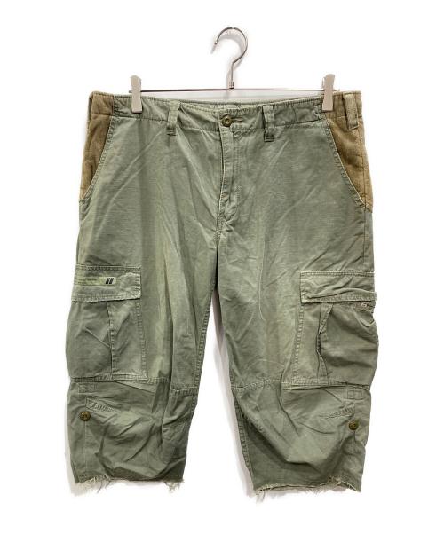 WTAPS（ダブルタップス）WTAPS (ダブルタップス) 切替ハーフパンツ オリーブ サイズ:不明の古着・服飾アイテム