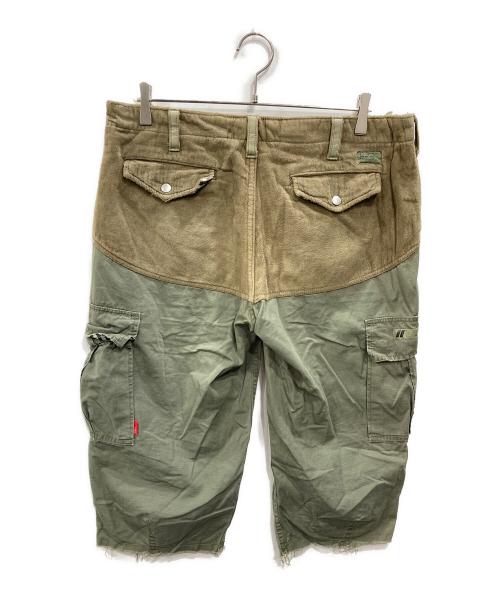 WTAPS（ダブルタップス）WTAPS (ダブルタップス) 切替ハーフパンツ オリーブ サイズ:不明の古着・服飾アイテム