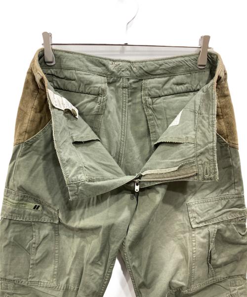 WTAPS（ダブルタップス）WTAPS (ダブルタップス) 切替ハーフパンツ オリーブ サイズ:不明の古着・服飾アイテム