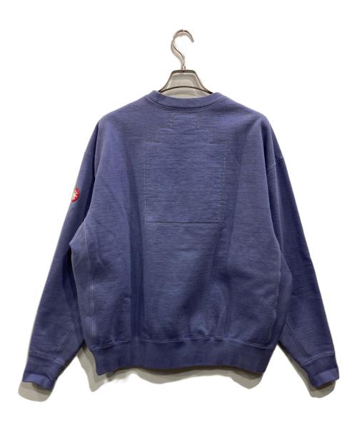 C.E cavempt（シーイー キャベンプト）C.E cavempt (シーイー キャベンプト) OVERDYE EASILY COMFORTABLE CREW NECK パープル サイズ:Lの古着・服飾アイテム