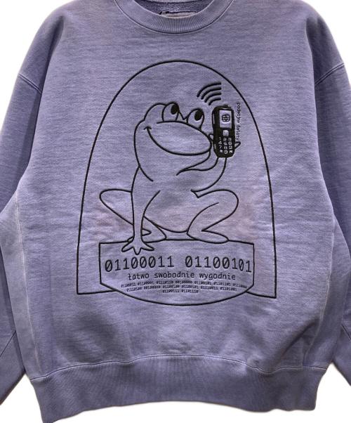 C.E cavempt（シーイー キャベンプト）C.E cavempt (シーイー キャベンプト) OVERDYE EASILY COMFORTABLE CREW NECK パープル サイズ:Lの古着・服飾アイテム