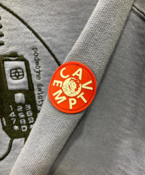 C.E cavempt（シーイー キャベンプト）C.E cavempt (シーイー キャベンプト) OVERDYE EASILY COMFORTABLE CREW NECK パープル サイズ:Lの古着・服飾アイテム