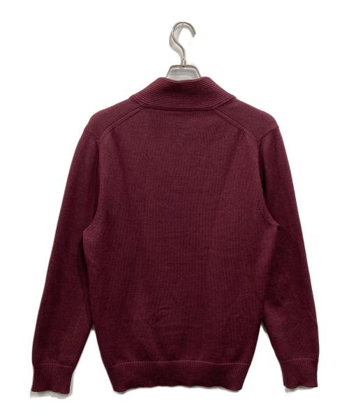 Maison Margiela（メゾンマルジェラ）Maison Margiela (メゾンマルジェラ) ショールカラーニット ボルドー サイズ:不明の古着・服飾アイテム