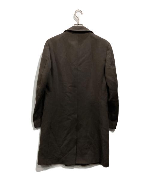 GIVENCHY（ジバンシィ）GIVENCHY (ジバンシィ) ダブルブレストコート ブラウン サイズ:50の古着・服飾アイテム