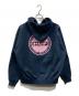 HUF (ハフ) MANHOLE FULL ZIP HOODIE ブルー サイズ:S：9000円