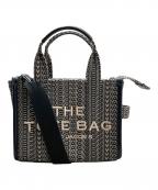 MARC JACOBSマークジェイコブズ）の古着「The Monogram Jacquard Small Tote」｜ブラック
