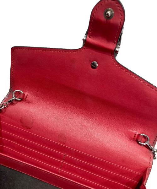 GUCCI（グッチ）GUCCI (グッチ) ディオニュソスチェーンショルダーウォレット ベージュの古着・服飾アイテム