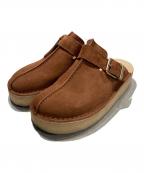 CLARKSクラークス）の古着「トレックミュール」｜ブラウン