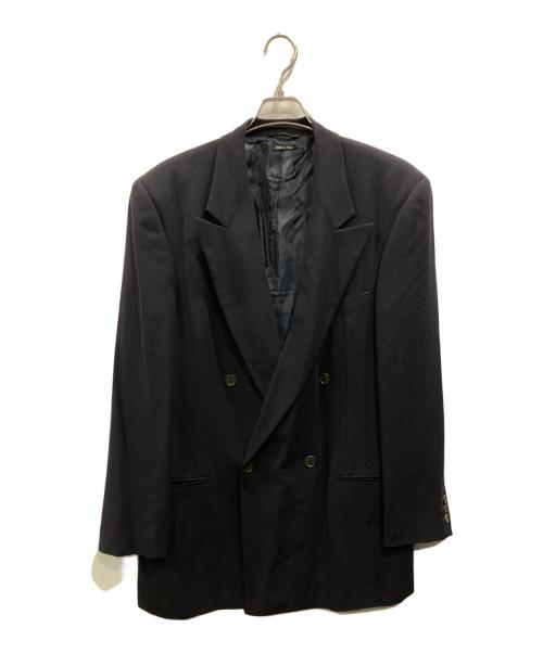 GIORGIO ARMANI（ジョルジョアルマーニ）GIORGIO ARMANI (ジョルジョアルマーニ) ダブルジャケット ネイビー サイズ:50の古着・服飾アイテム