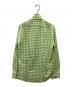 Finamore (フィナモレ) ギンガムチェックシャツ グリーン サイズ:S：5000円