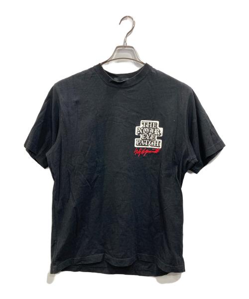 BlackEyePatch（ブラックアイパッチ）BlackEyePatch (ブラックアイパッチ) YOHJI YAMAMOTO (ヨウジヤマモト) NOIR EYE PATCH S/S TEE ブラック サイズ:Lの古着・服飾アイテム
